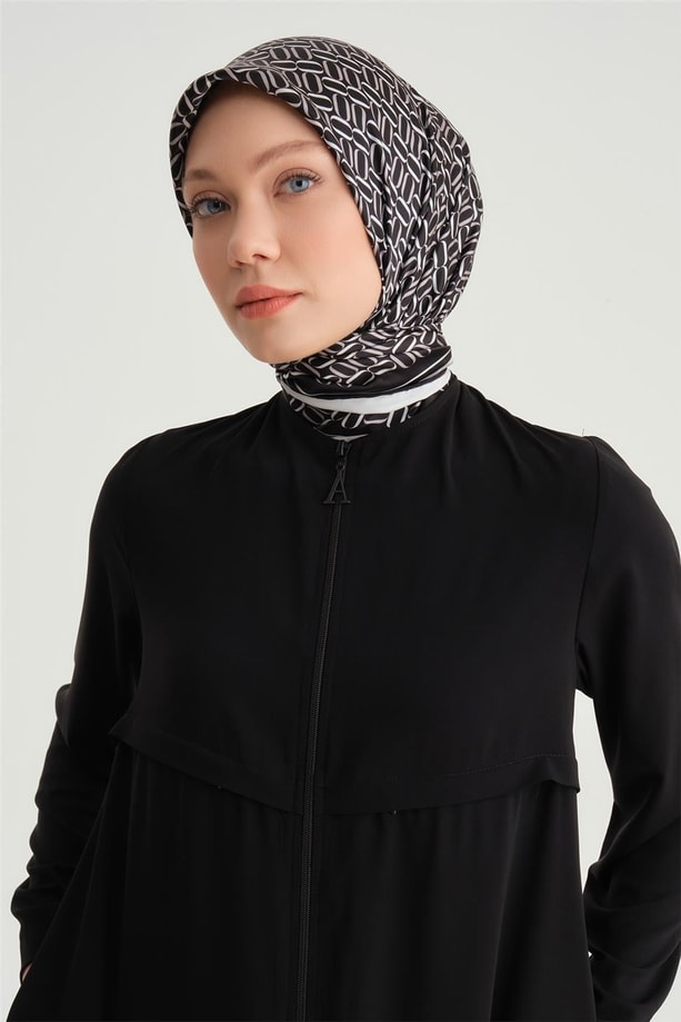 Armine Cepli Basic Ferace 24Y8800 Siyah