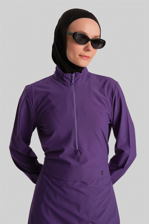 Armine Tesettür Mayo 24YD8903 Mor