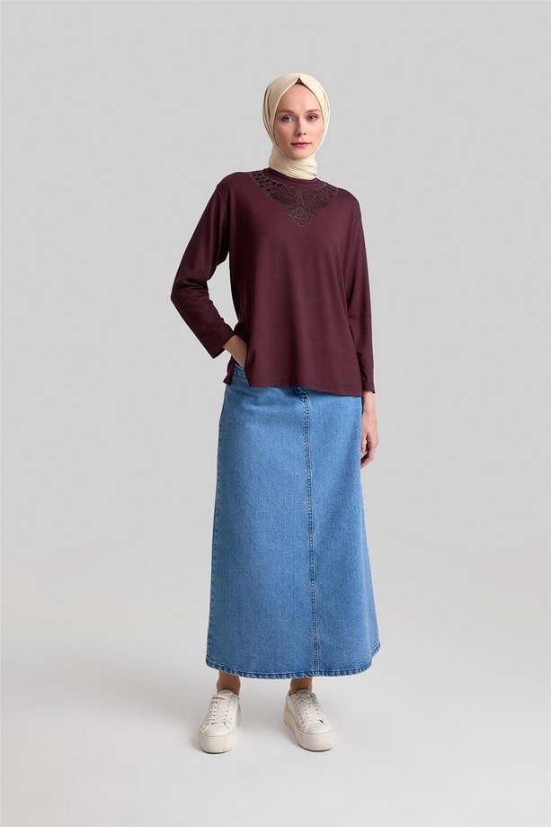 Armine Penye 24YD9008 Vişne