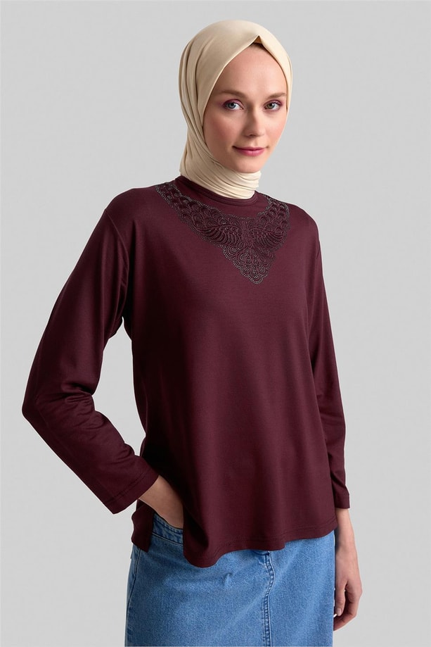 Armine Penye 24YD9008 Vişne