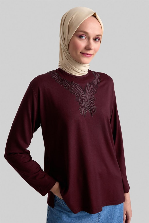 Armine Penye 24YD9012 Vişne
