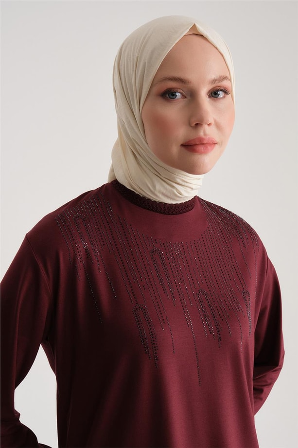 Armine Penye 24YD9013 Vişne