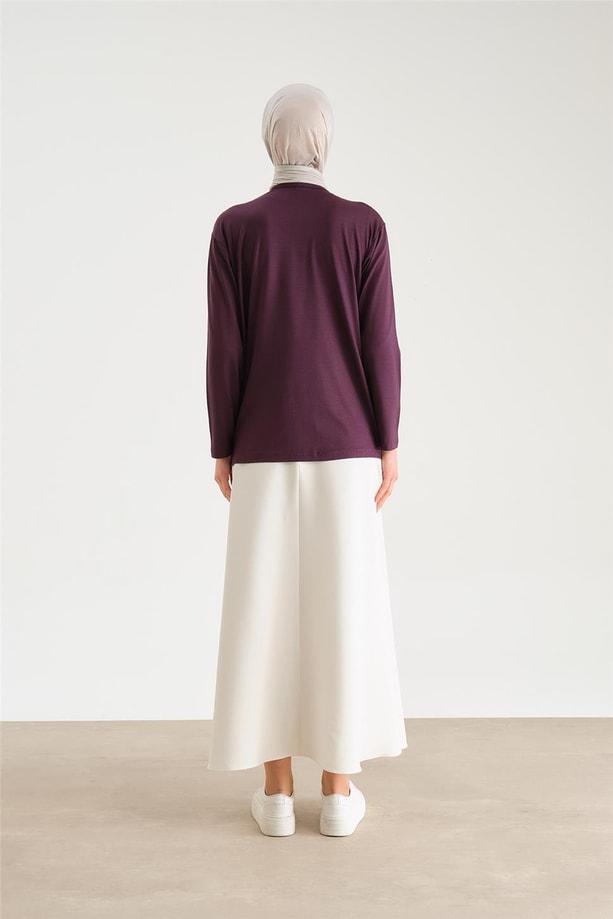 Armine Penye 24YD9014 Mürdüm