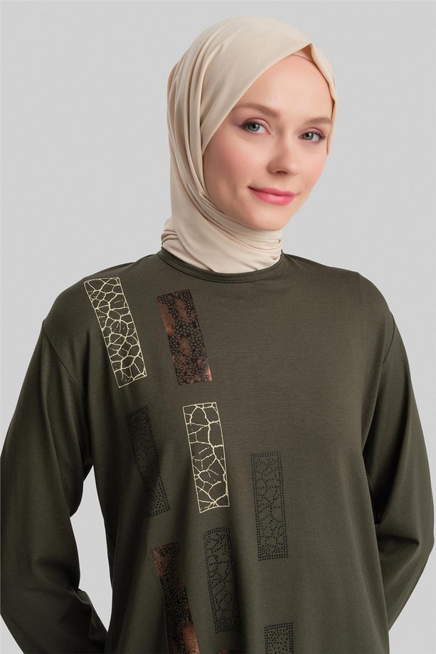 Armine Penye 24YD9023 Haki
