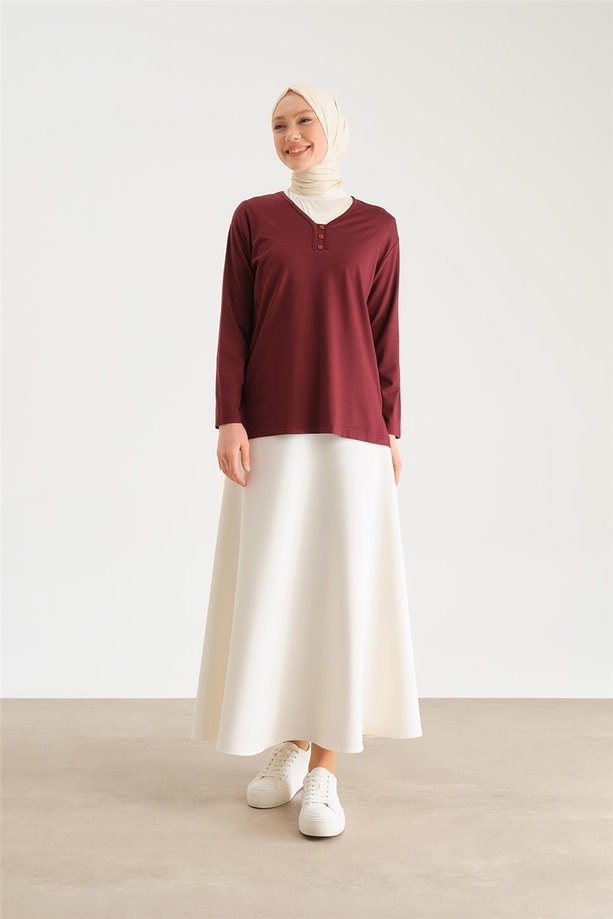 Armine Penye 24YD9043 Vişne