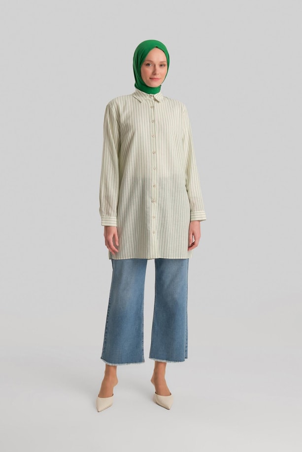 Armine Tunik 24YD9244 Yeşil