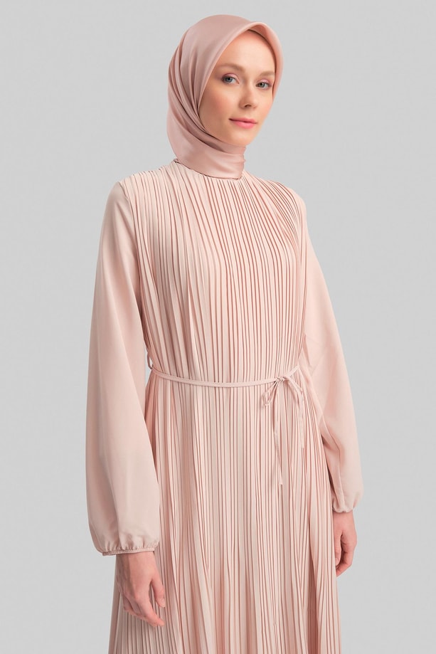 Armine Elbise 24YD9435 Bej
