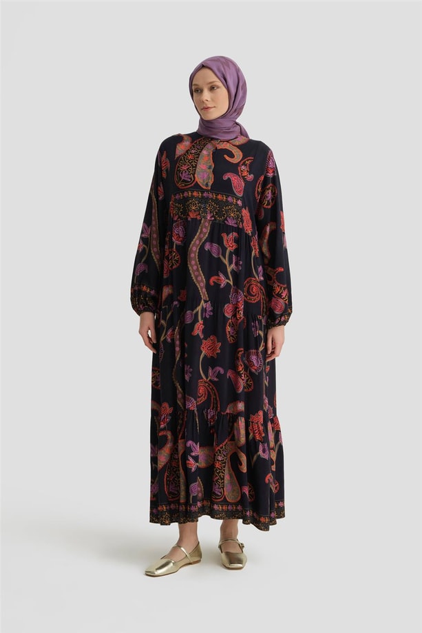 Armine Trend Elbise 24Yt957 Lacivert