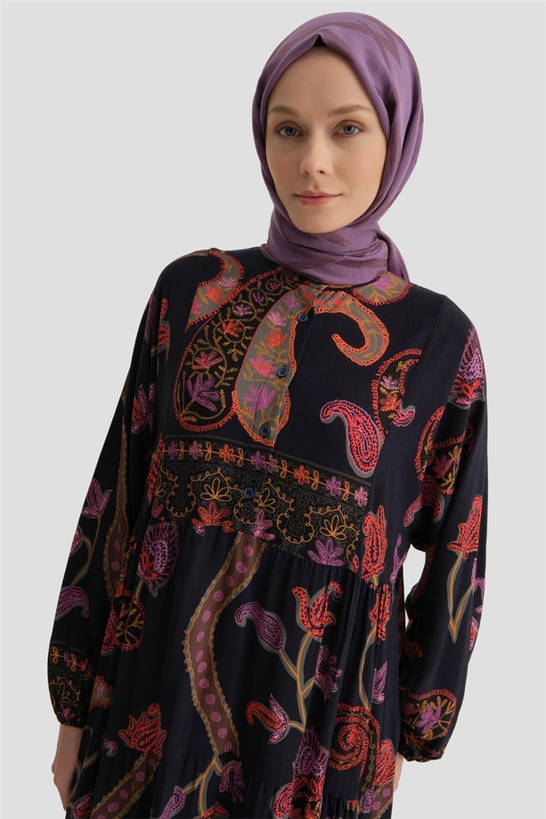 Armine Trend Elbise 24Yt957 Lacivert
