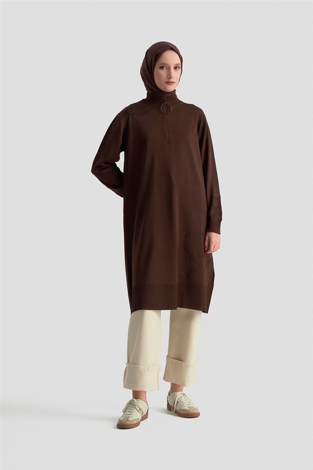 Armine Trend Tunik 25KTD4111 Acı Kahve