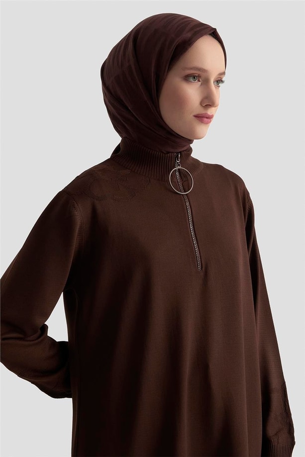 Armine Trend Tunik 25KTD4111 Acı Kahve