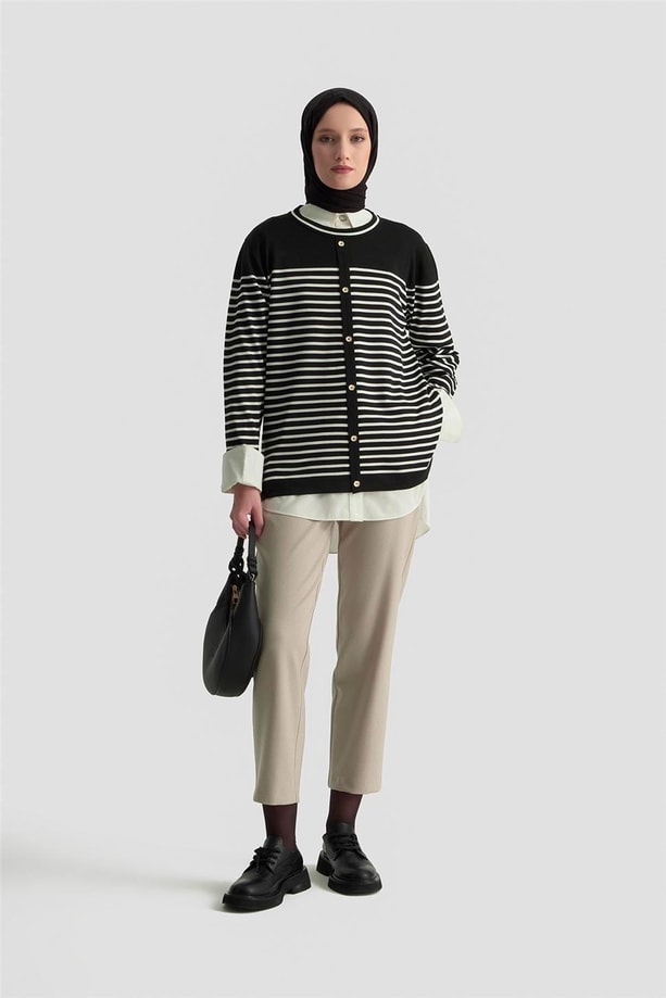 Armine Trend Tunik 25KTD4128 Siyah