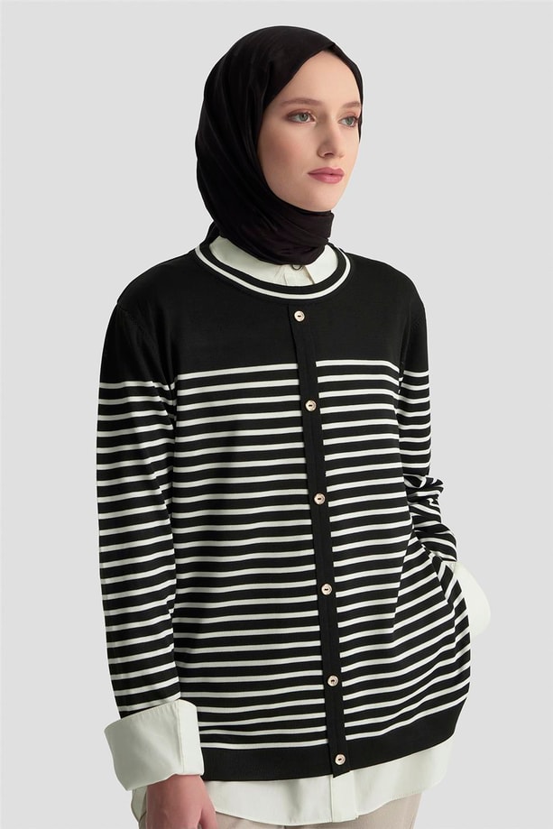 Armine Trend Tunik 25KTD4128 Siyah