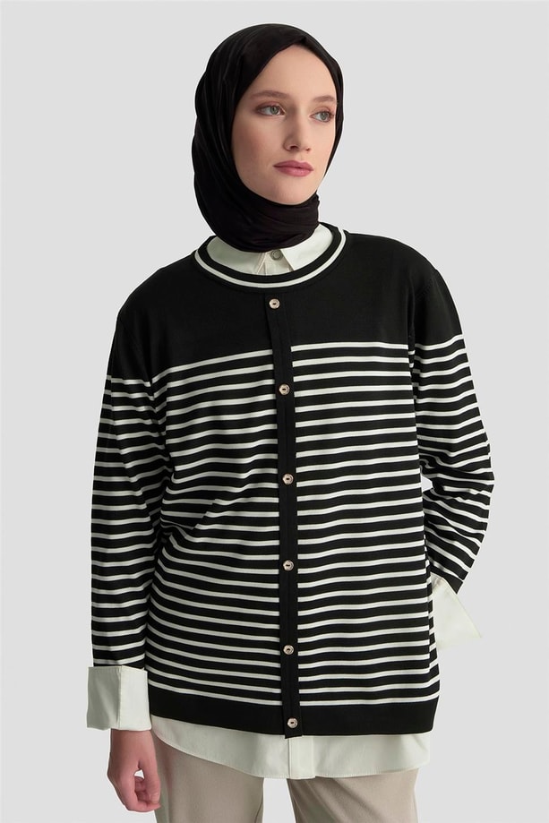 Armine Trend Tunik 25KTD4128 Siyah