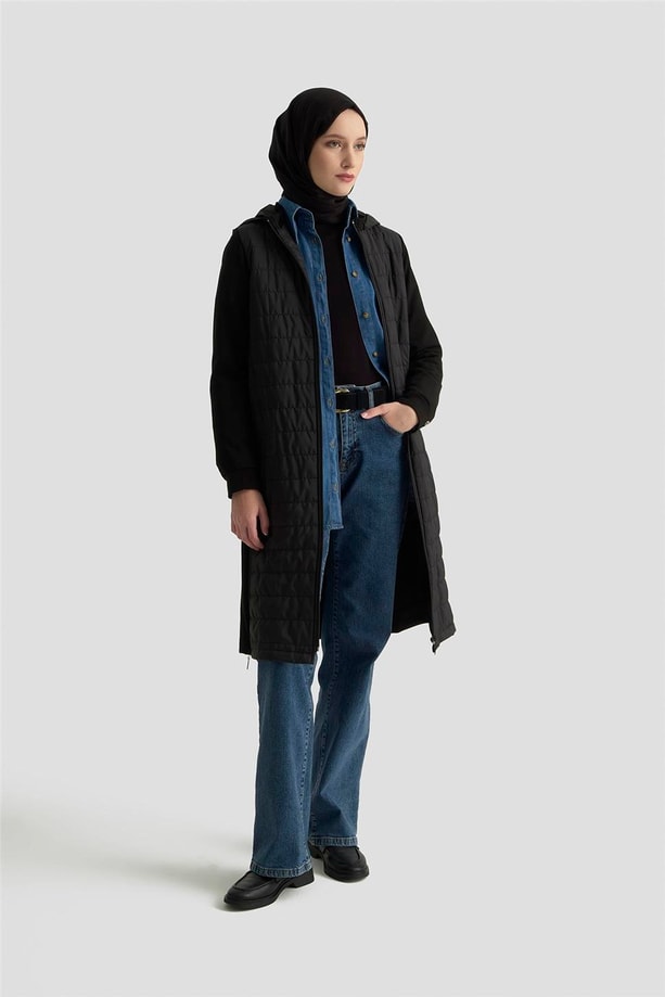 Armine Trend Kapitone 25KT567 Siyah