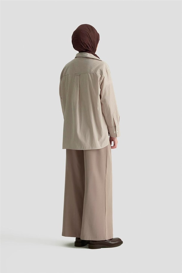 Armine Palazzo Pantolon Vizon