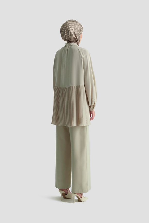 Armine Piliseli Tunik 25KD1115 Bej