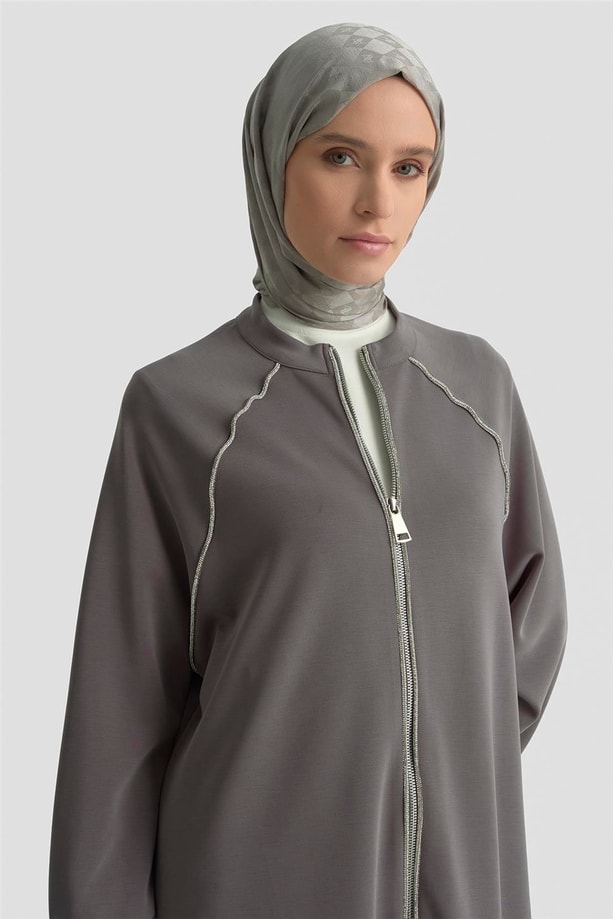 Armine Biyeli Örme Takım 25KD1176 Antrasit