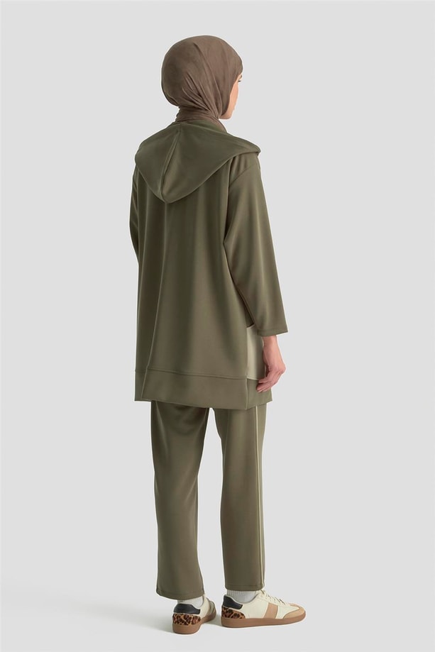 Armine Mixli Örme Takım 25KD1089 Haki