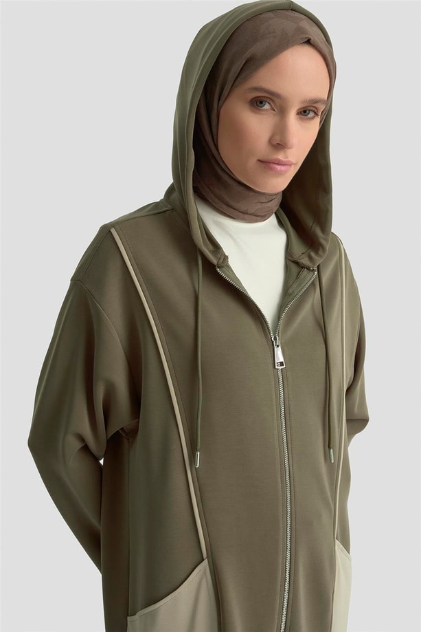 Armine Mixli Örme Takım 25KD1089 Haki