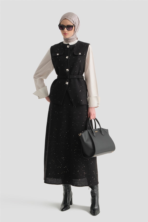 Armine Takım 25KT1688 Siyah