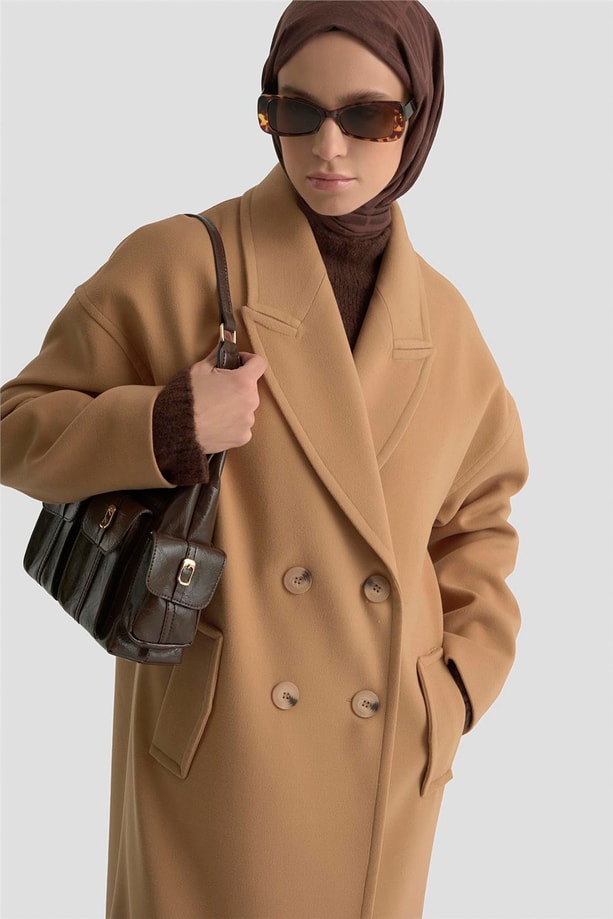 Armine Kaşe Kaban 25KD1709 Bej