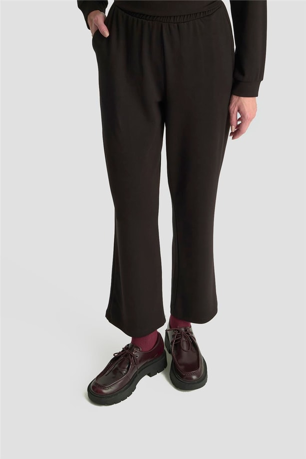 Armine File Yelekli Örme Takım 25KD1803 Siyah