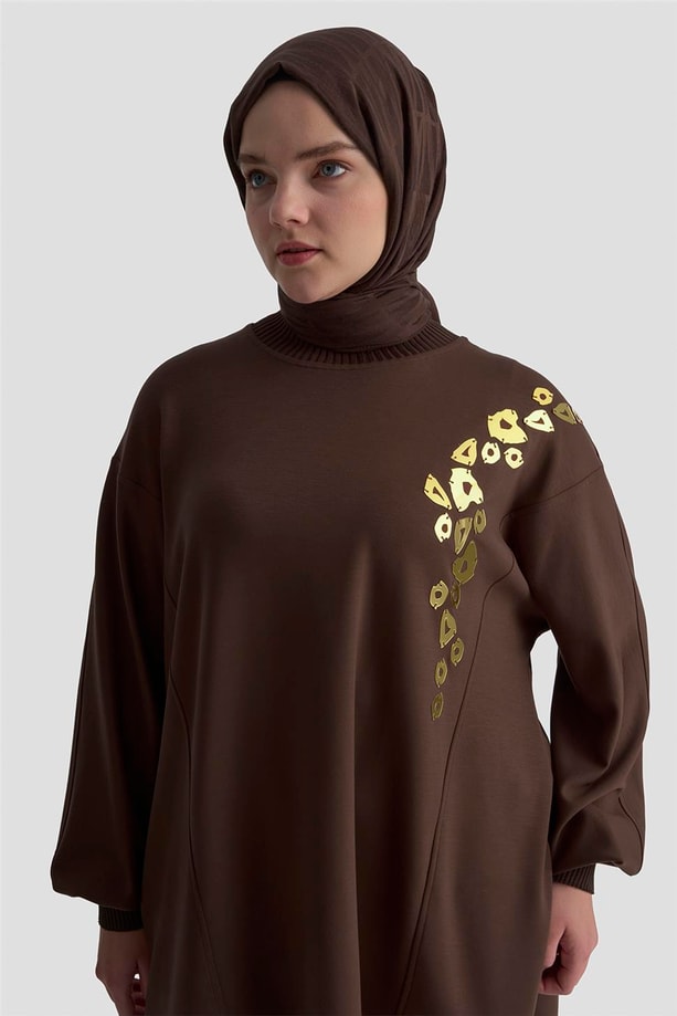 Armine Takım 25KD1911 KAHVERENGİ