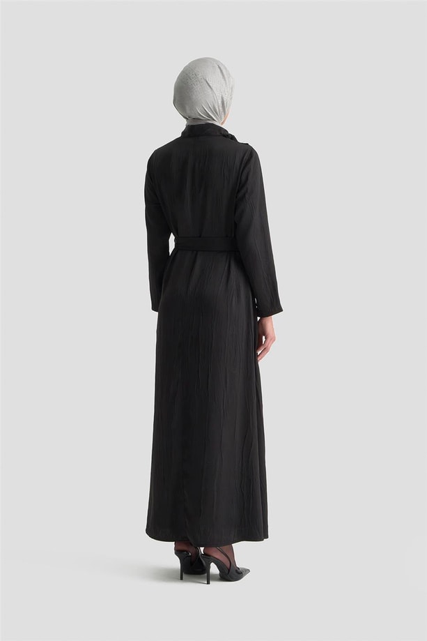 Armine Elbise 25KD1912 Siyah