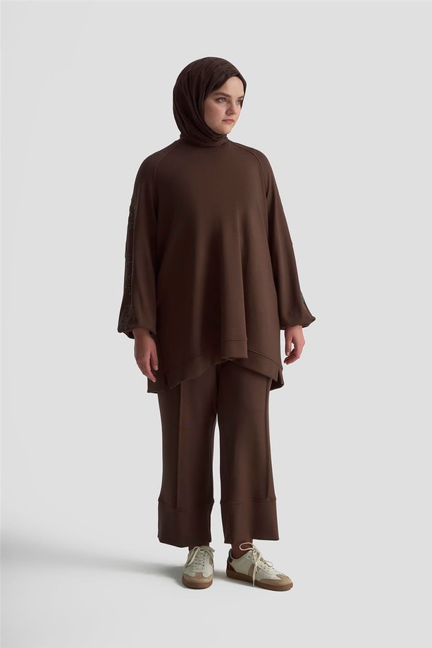 Armine Takım 25KD1921 KAHVERENGİ