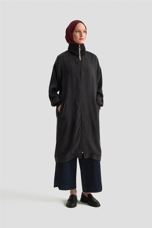 Kupra Mixli Triko Kap 25KD2008 Siyah