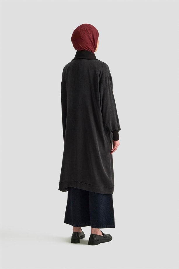 Kupra Mixli Triko Kap 25KD2008 Siyah