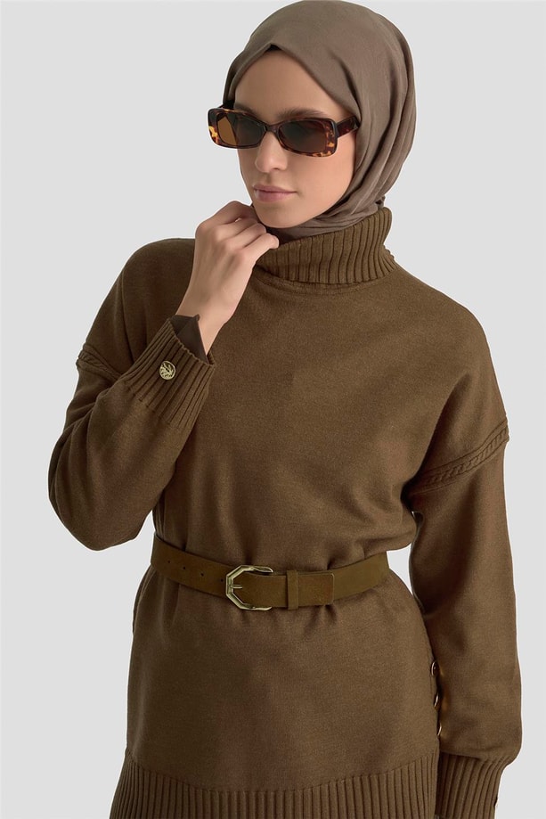 Armine Takım 25KD2302 KAHVERENGİ