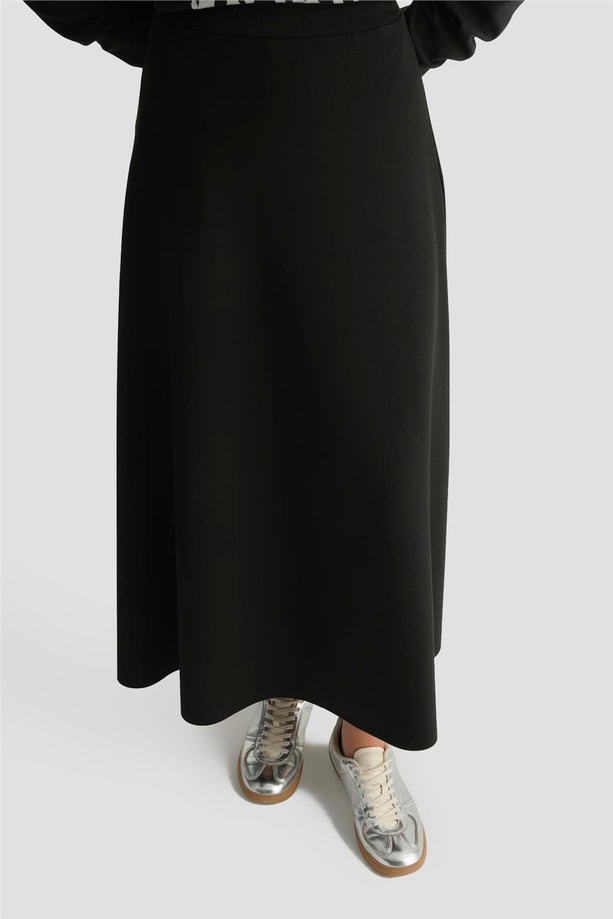 Armine Zebra Desenli Örme Takım 25KD2802 Siyah