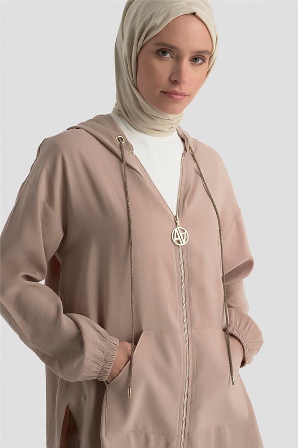 Armine Taş İşlemeli Örme Takım 25KD2804 Antrasit