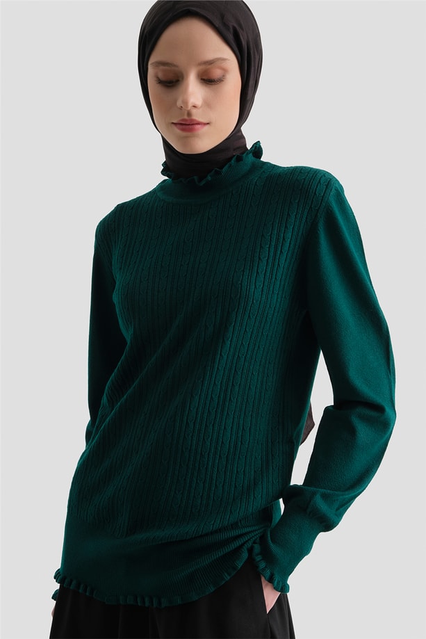 Armine Penye 25KD2901 Koyu Yeşil