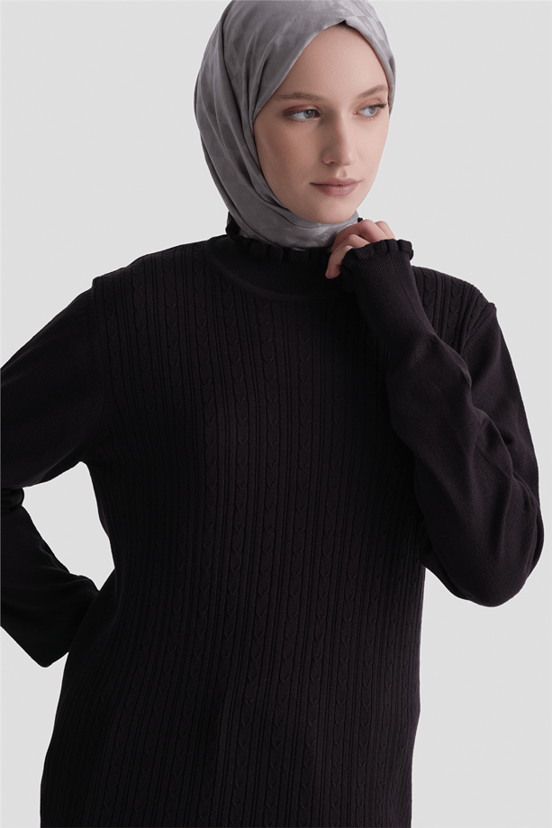 Armine Triko Kazak 25KD2901 Siyah
