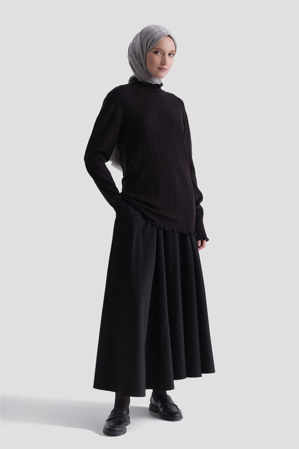 Armine Triko Kazak 25KD2901 Siyah