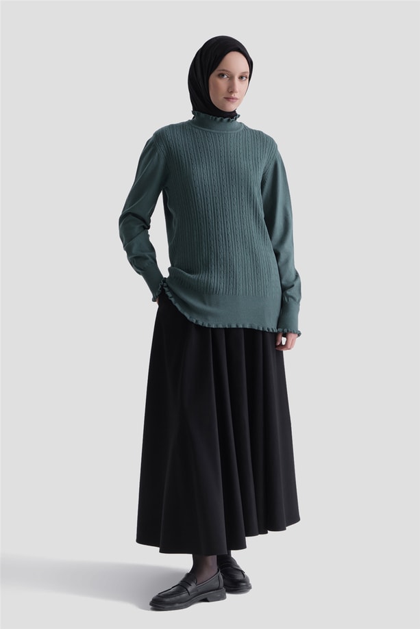Armine Triko Kazak 25KD2901 Yeşil