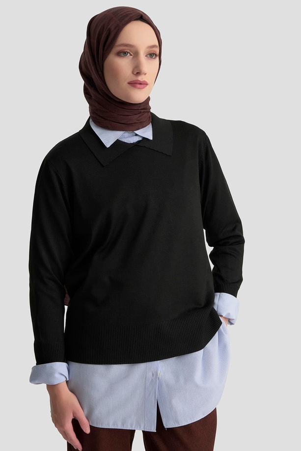 Armine Trend Kazak 25KTD303 Siyah