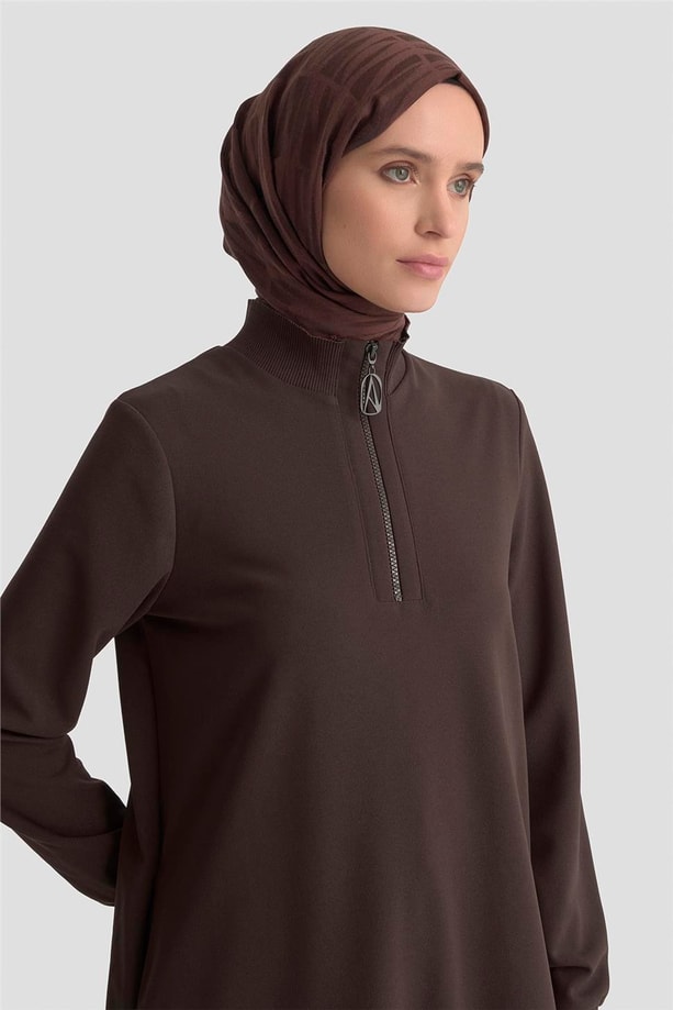 Armine Trend Tunik 25KT456 Açık Kahve