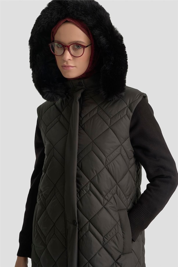 Armine Yelek 25KT505 Siyah