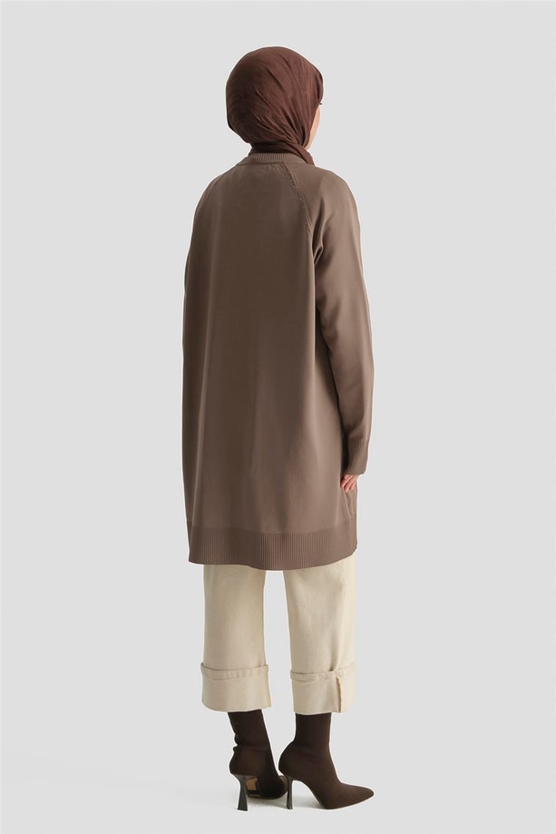 Armine Triko Ceket 25KD5093 Vizon