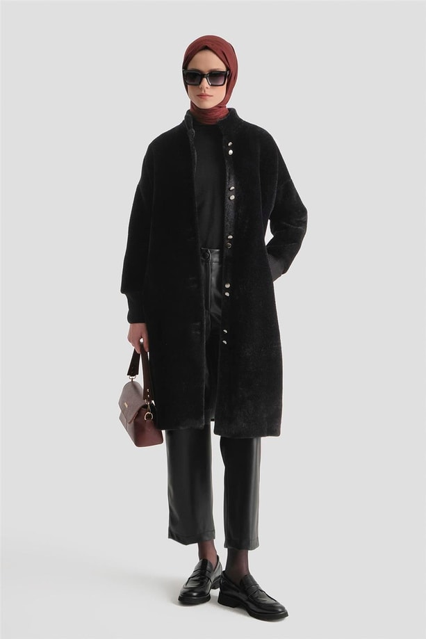 Armine Triko Kaban 25KD5119 Siyah