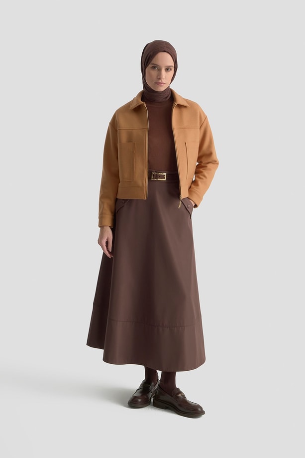 Armine Trend Ceket 25KT517 Camel