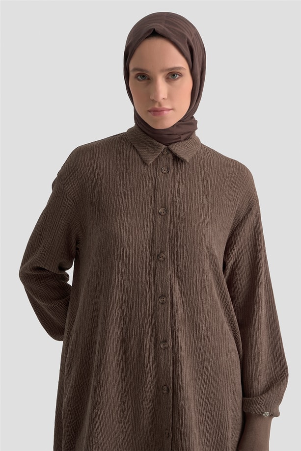 Armine Trend Takım 25KT6103 Kahverengi