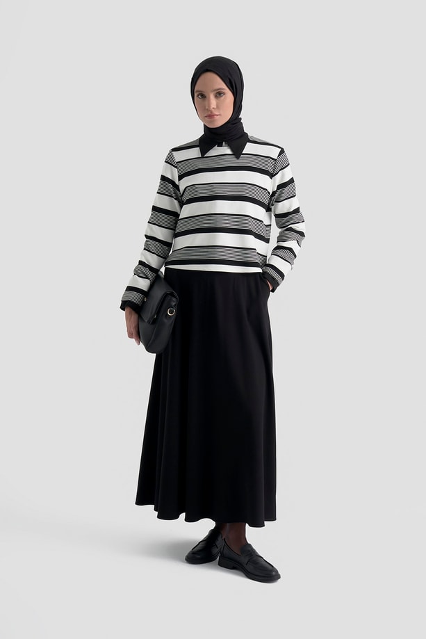 Armine Trend Takım 25KT6113 Siyah