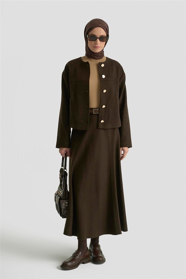 Armine Takım 25K6179  Acı Kahve