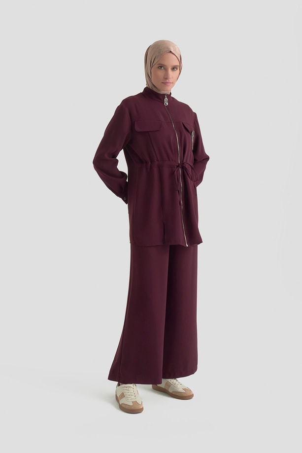 Armine Trend Takım 25KT646 Mürdüm