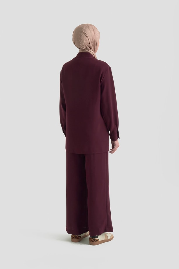 Armine Trend Takım 25KT646 Mürdüm